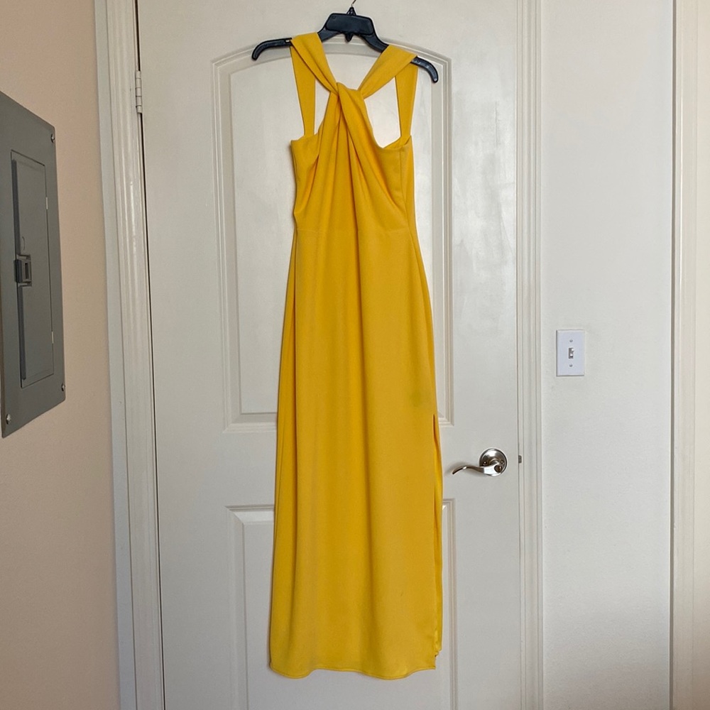 Yellow Bebe Dress